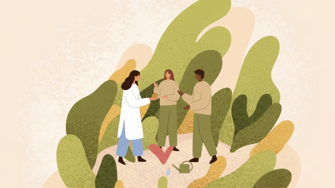 Personas trabajando en equipo